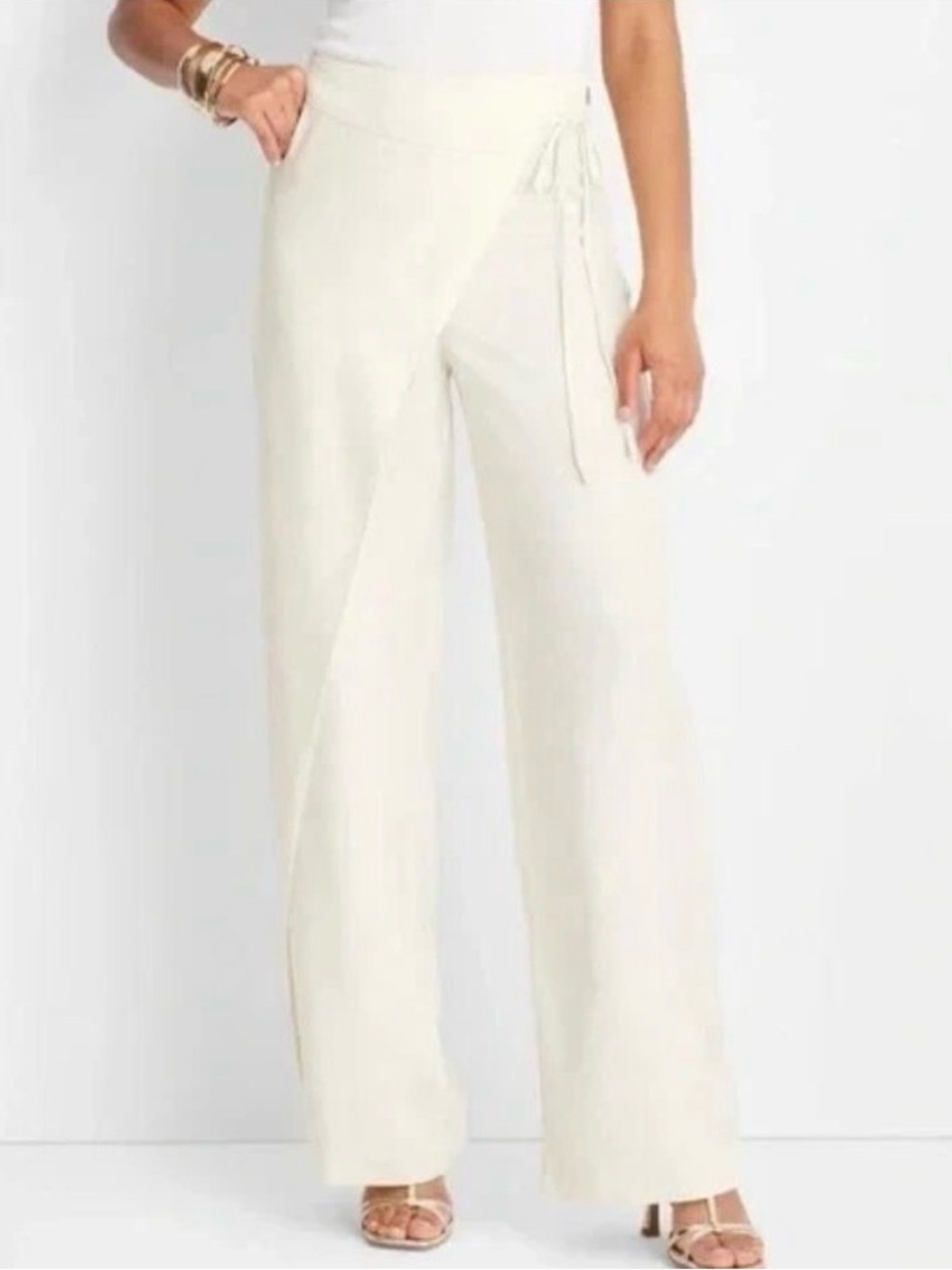 Women's Mid-Rise Sarong Wide Leg Pants - Future Collective with Jenee Naylor S